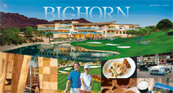 Desktop Screenshot of bighorngolf.com